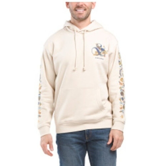 Scotch & Soda Amsterdam Hoodie - Embroidered Floral Design-Size Large, MSRP $118 - Picture 2 of 12